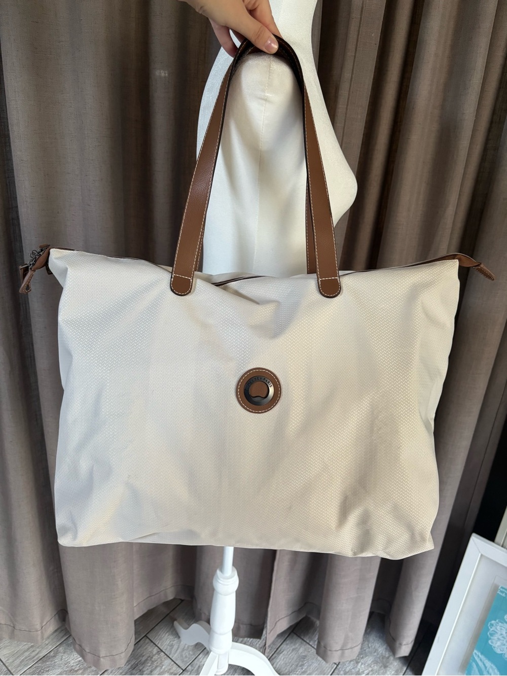 Delsey Paris Chatelet Air 2.0 Angora Large Travel Tote Bag